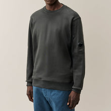 Ladda upp bild till gallerivisning, C.P. Company Diagonal Raised Fleece Crewneck