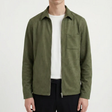 Ladda upp bild till gallerivisning, Neo vegan suede overshirt 2.0