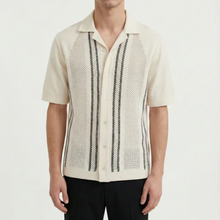 Ladda upp bild till gallerivisning, Bran crochet contrast shirt