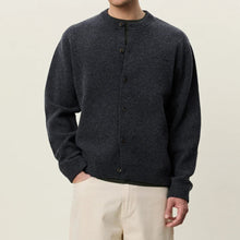 Ladda upp bild till gallerivisning, Knitted Roundneck Cardigan