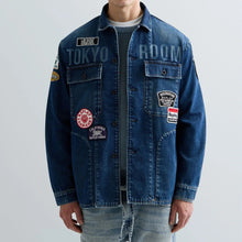 Ladda upp bild till gallerivisning, Comfort Blue Denim Jacket