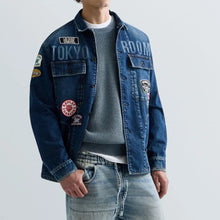 Ladda upp bild till gallerivisning, Comfort Blue Denim Jacket
