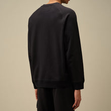 Ladda upp bild till gallerivisning, C.P. Company Diagonal Fleece Logo Sweatshirt
