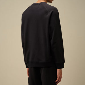 C.P. Company Diagonal Fleece Logo Sweatshirt