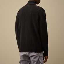 Ladda upp bild till gallerivisning, C.P. Company Knitted Cardigan Total Eclipse
