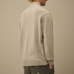 C.P. Company Knitted Wool Half Zip