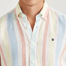 Ladda upp bild till gallerivisning, Happy Linen Stripe Shirt

