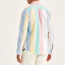 Ladda upp bild till gallerivisning, Happy Linen Stripe Shirt - Classic Fit
