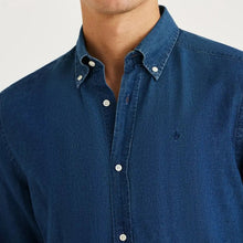 Ladda upp bild till gallerivisning, Linen Indigo Shirt
