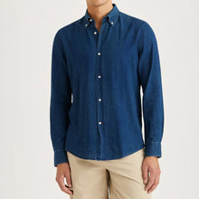 Ladda upp bild till gallerivisning, Linen Indigo Shirt
