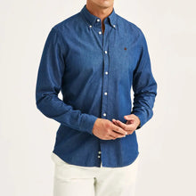 Ladda upp bild till gallerivisning, Light Denim Shirt - Slim Fit
