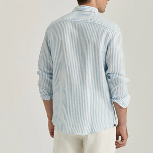 Douglas Linen Stripe Shirt