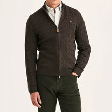 Ladda upp bild till gallerivisning, Merino Cable Zip Cardigan
