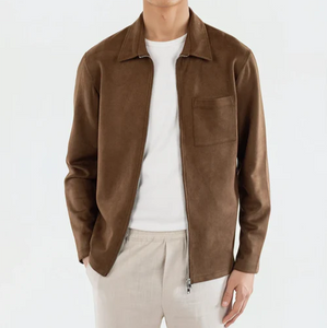 Neo vegan suede overshirt 2.0