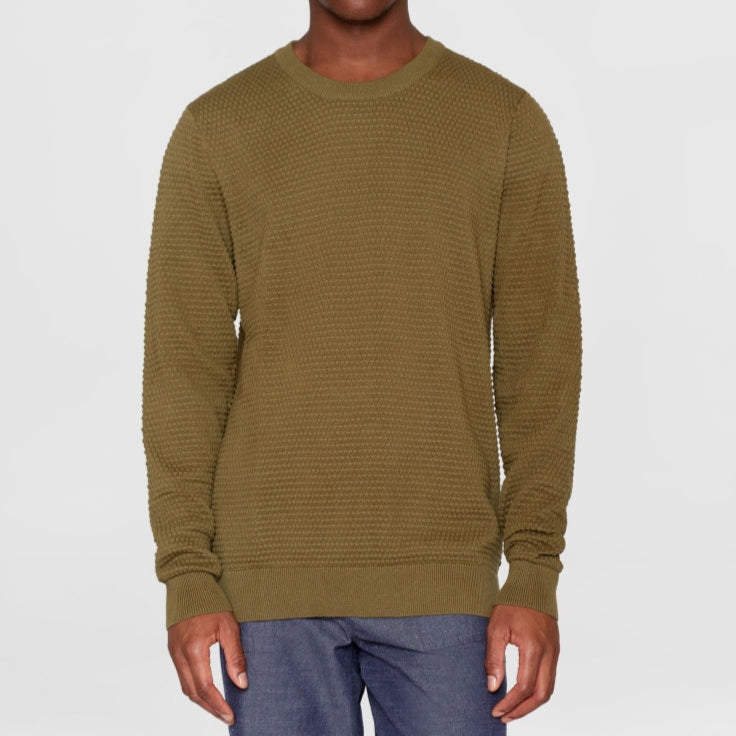 Vagn Regular Bubble Knit Crewneck
