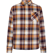 Ladda upp bild till gallerivisning, Regular light flannel checkered shirt
