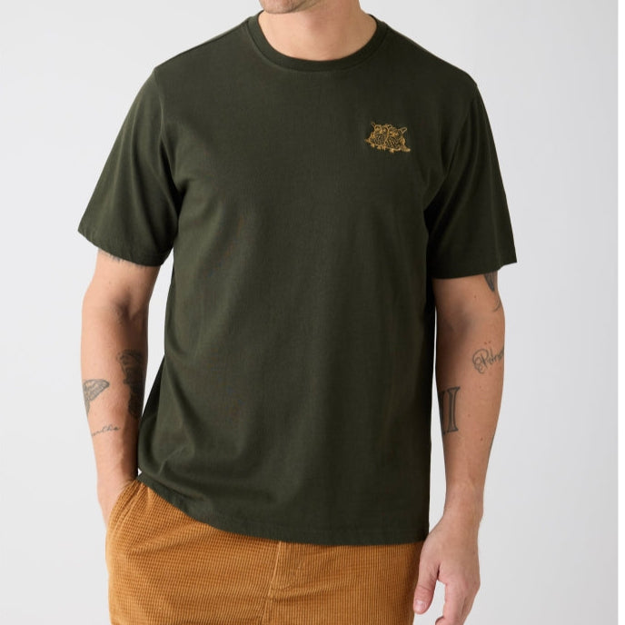 Regenerative Organic Cotton Chest Embroidery T-Shirt