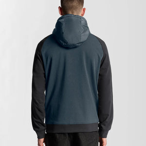 Half Raglan Hybrid Hoodie