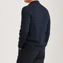Ladda upp bild till gallerivisning, Merino Cable Zip Cardigan
