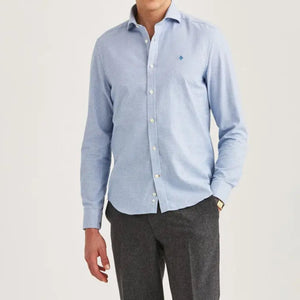 Soft Twill Dogtooth Shirt