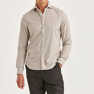 Soft Twill Dogtooth Shirt