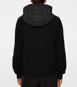 Thorn Hood Knit Hybrid Jacket